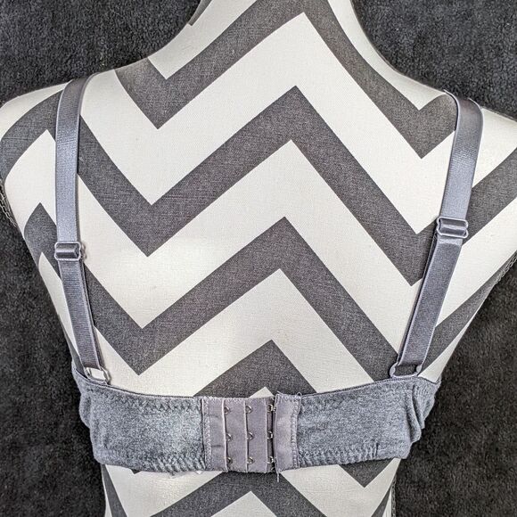 Sofra Full Cup Wire Free Bra Wide Straps 3 Hooks Cup D (BR4430ND) - Picture 2 of 8